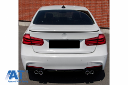 Eleron Portbagaj compatibil cu BMW Seria 3 F30 (2011-2014) F30 LCI (2015-2019) Negru Lucios-image-6085542