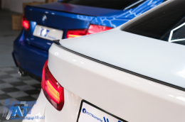 Eleron Portbagaj compatibil cu BMW Seria 3 F30 (2011-2014) F30 LCI (2015-2019) Negru Lucios-image-6088625