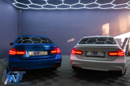 Eleron Portbagaj compatibil cu BMW Seria 3 F30 (2011-2014) F30 LCI (2015-2019) Negru Lucios-image-6088628