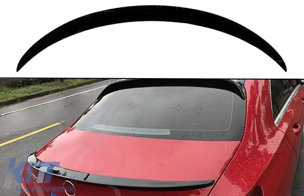 Eleron Portbagaj compatibil cu Mercedes CLA C117 W117 (2013-2018) 4 Usi Coupe Negru Lucios-image-6128834