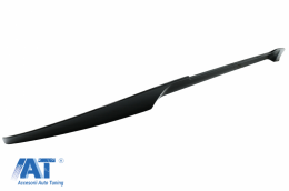 Eleron Portbagaj si Capace oglinzi compatibil cu BMW 4 Series Gran Coupe F36 (2014-03.2019) M4 CSL Design Negru Lucios-image-6072888