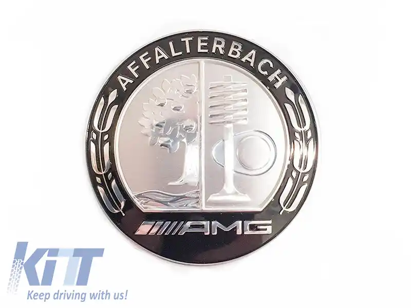 Emblemă neagră potrivită pentru bara frontală Mercedes-Benz A Design