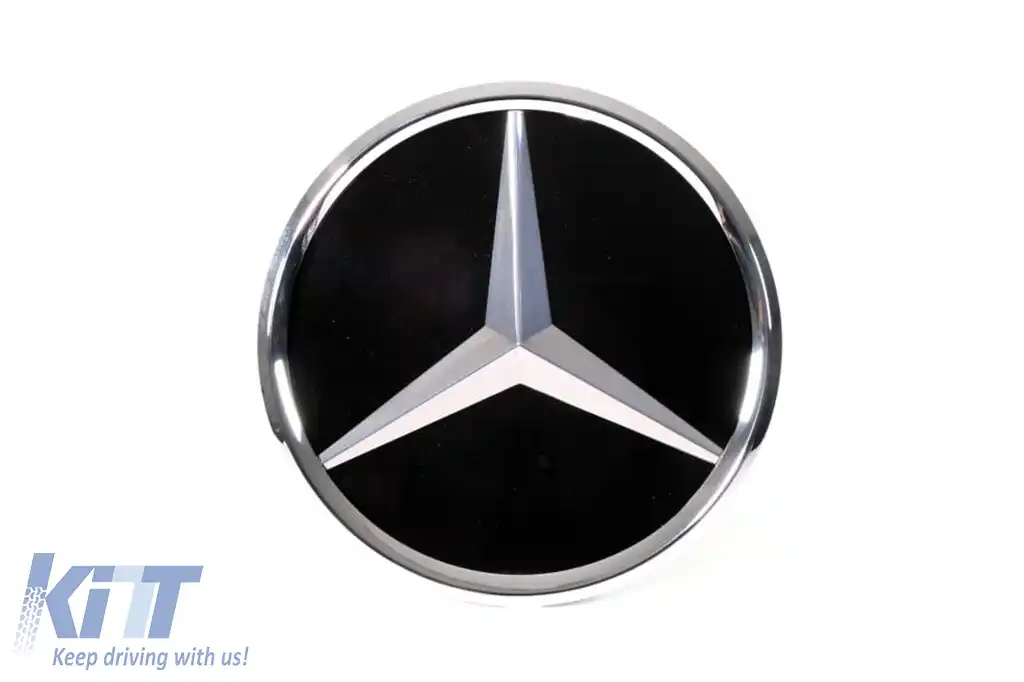 Emblemă pentru grila frontală potrivită pentru Mercedes 190mm