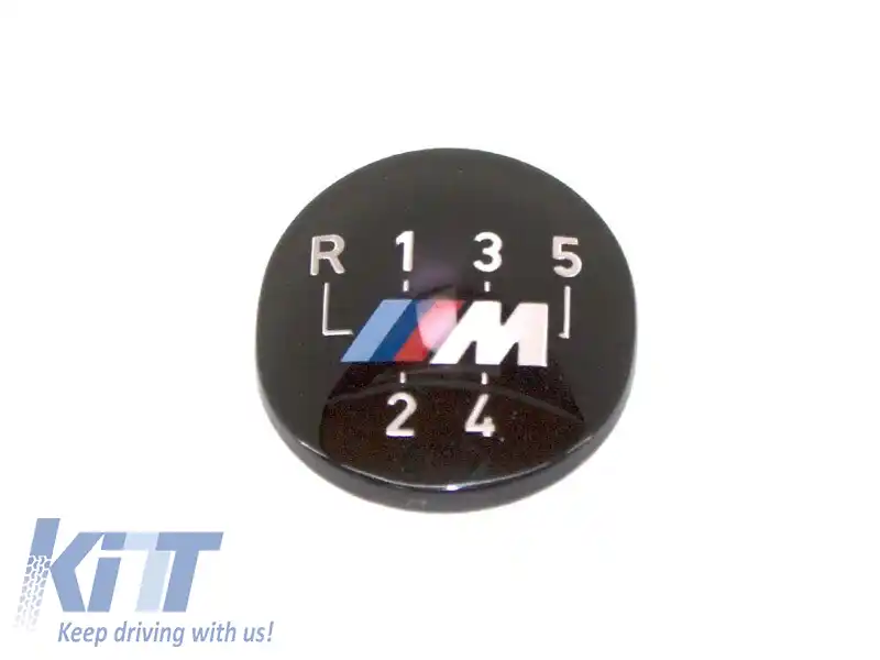 image-42-Emblema M pentru levier de viteze potrivită pentru BMW E24 / E28 / E30 / E32 / E34 / E36 / E38 / Z1 / ORIGINAL/