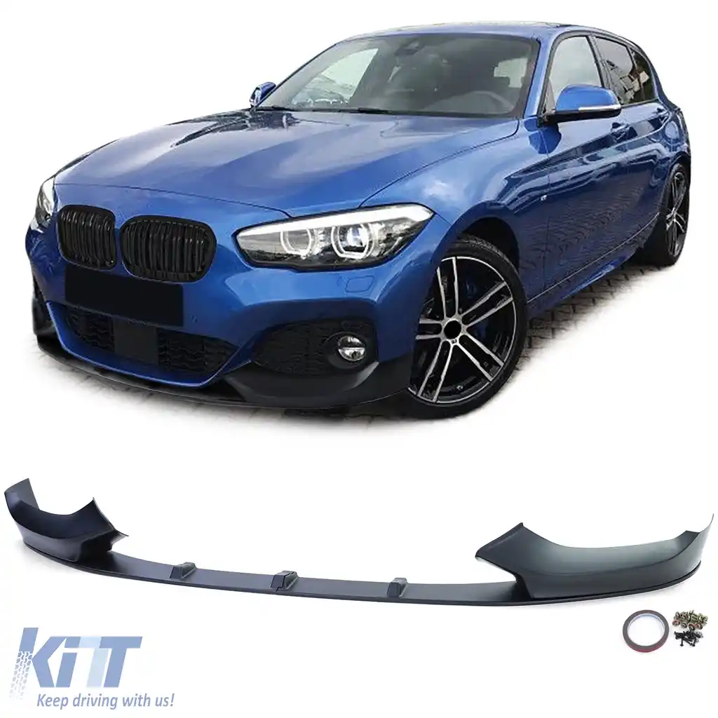 Extensie de performanță a buzei spoilerului frontal, potrivită pentru BMW Seria 1 F20 F21 LCI 2015-2019