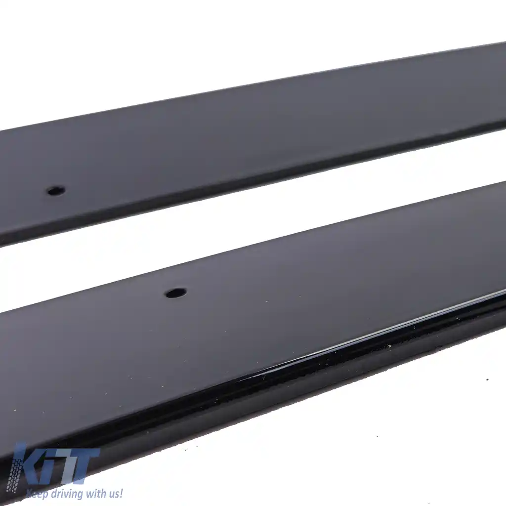 Extensie de praguri laterale negru lucios potrivită pentru BMW Seria 1 F20 F21 LCI 15-19-image-6193980