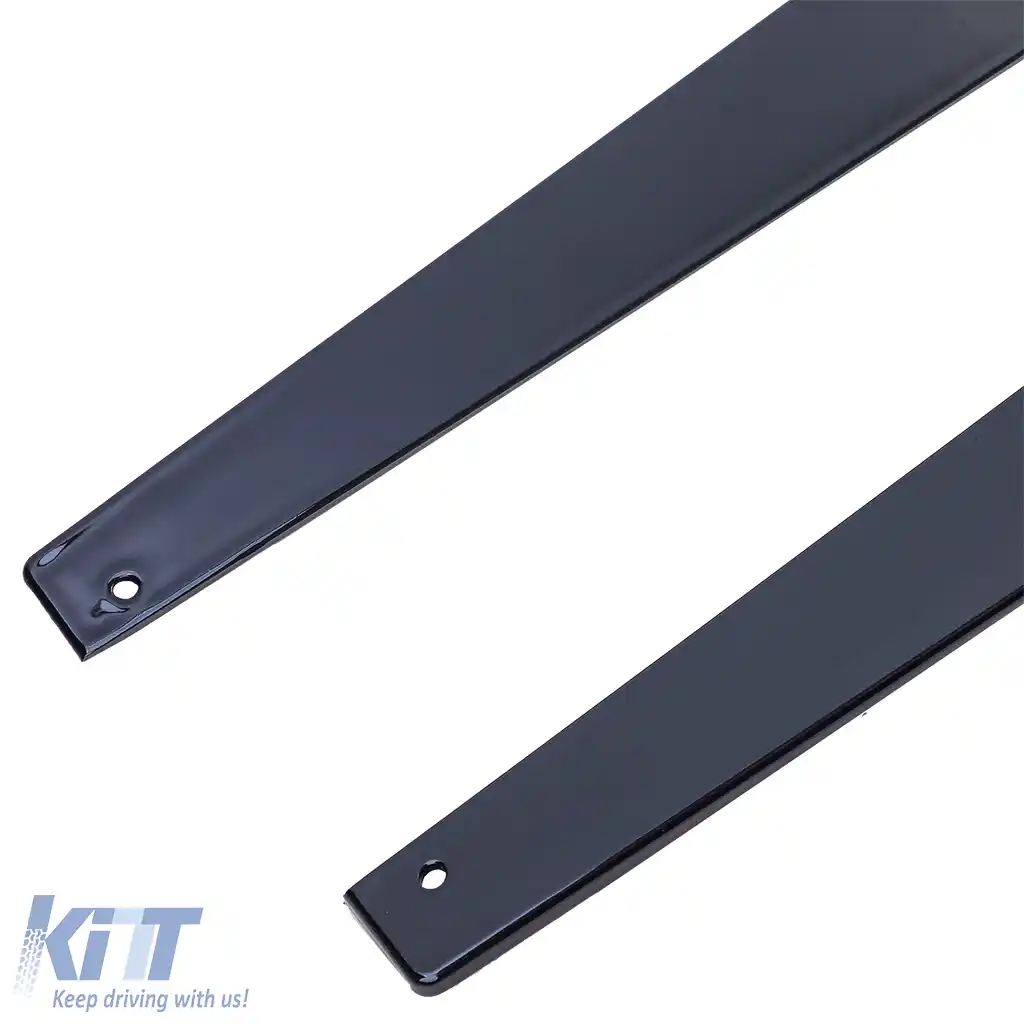Extensie de praguri laterale negru lucios potrivită pentru BMW Seria 1 F20 F21 LCI 15-19-image-6193981