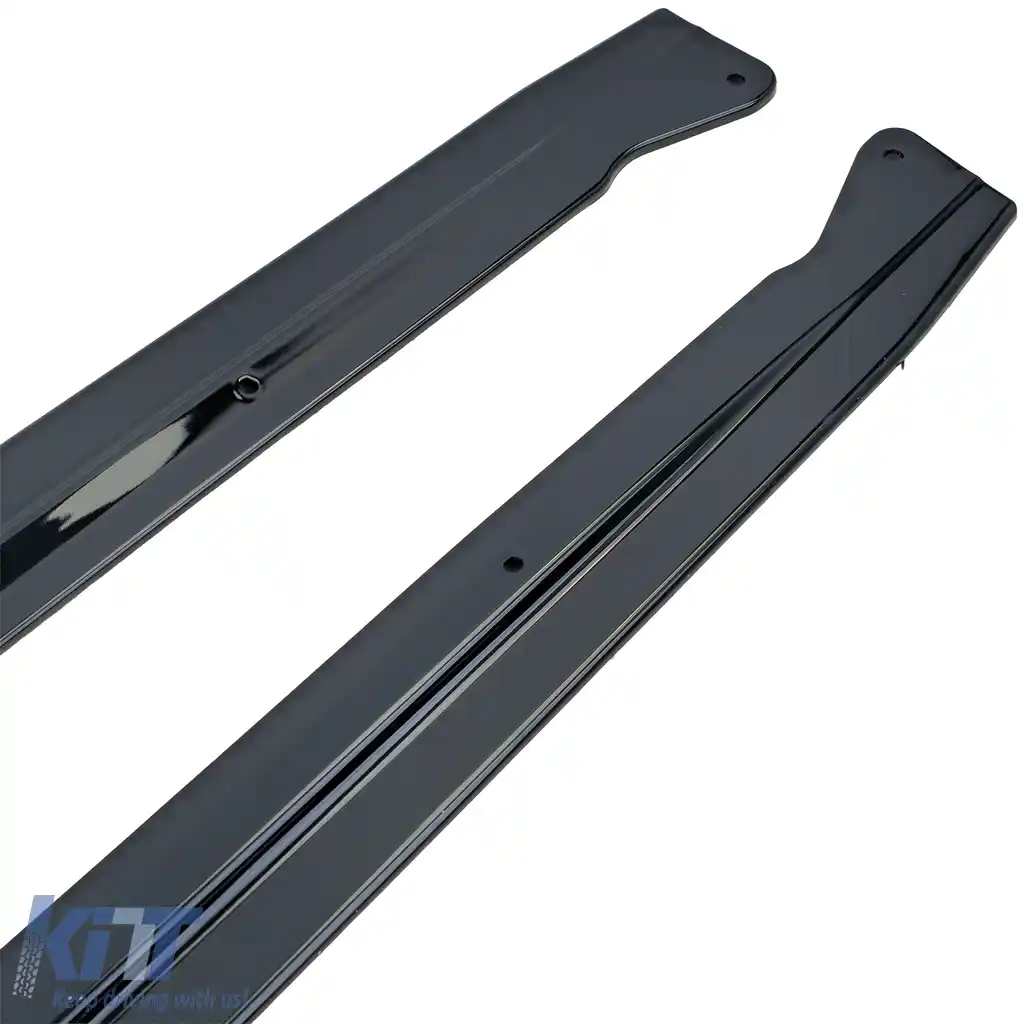 Extensie de praguri laterale negru lucios potrivită pentru BMW X5 F15 13-18-image-6204131