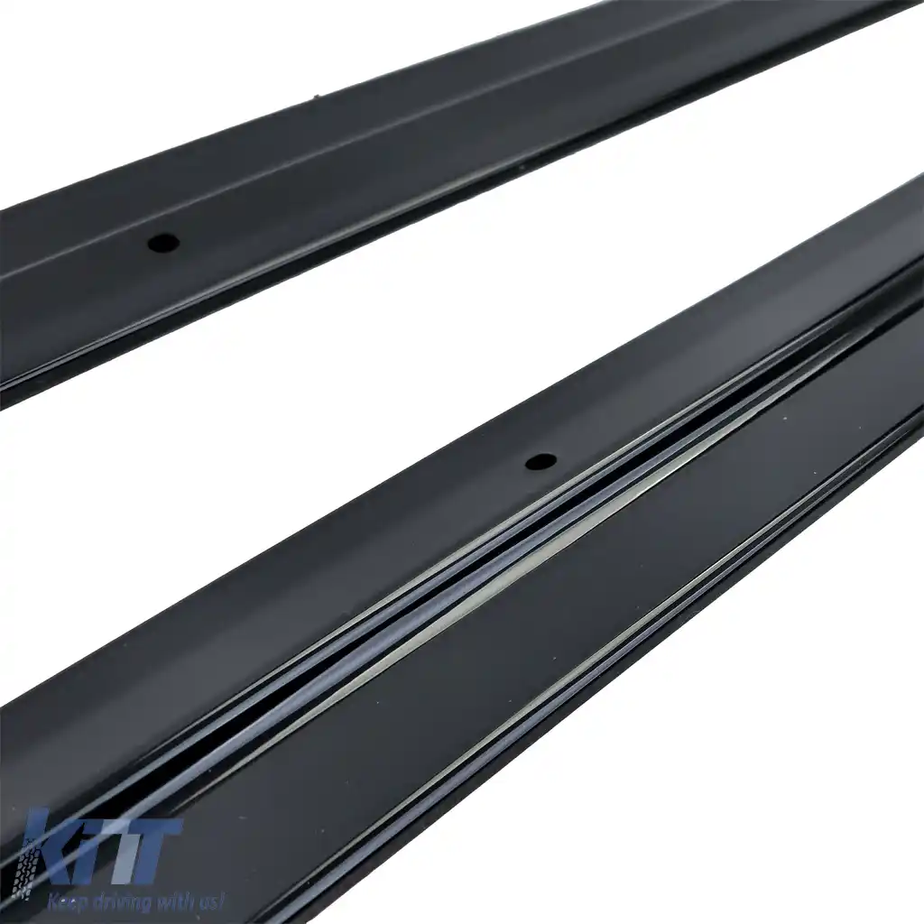 Extensie de praguri laterale negru lucios potrivită pentru BMW X5 F15 13-18-image-6204132