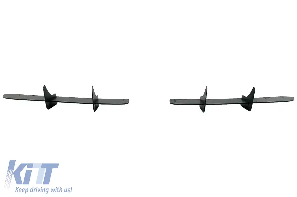 Extensie Difuzor Bara Spate compatibil cu VW Golf VI 6 R20 (2008-2013) Negru