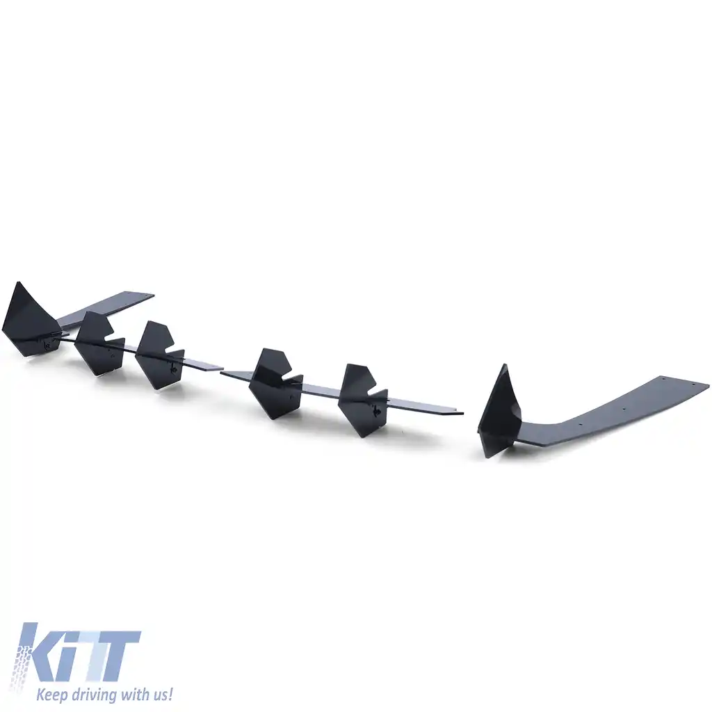 Extensie difuzor spate sport CUP lucios negru, potrivită pentru Ford Mustang GT MK6 din 14-image-6198292