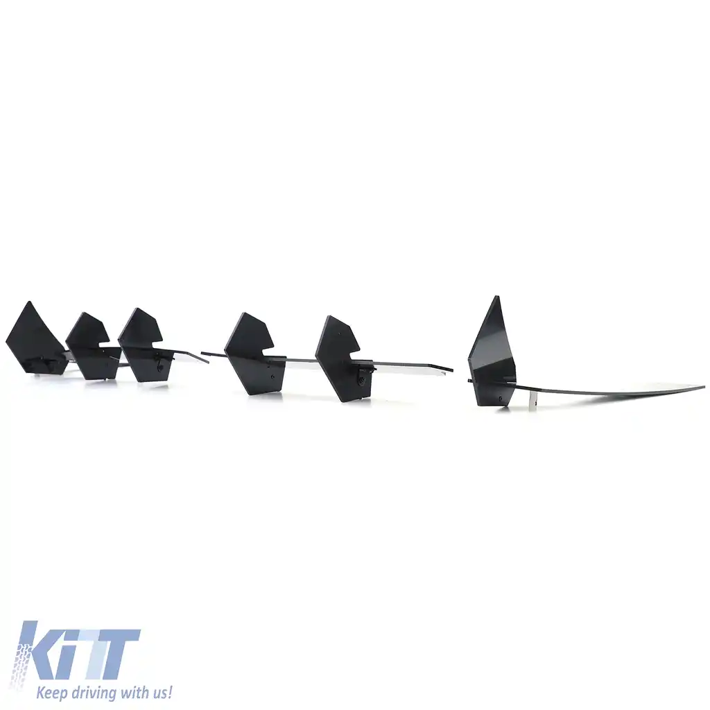 Extensie difuzor spate sport CUP lucios negru, potrivită pentru Ford Mustang GT MK6 din 14-image-6198294