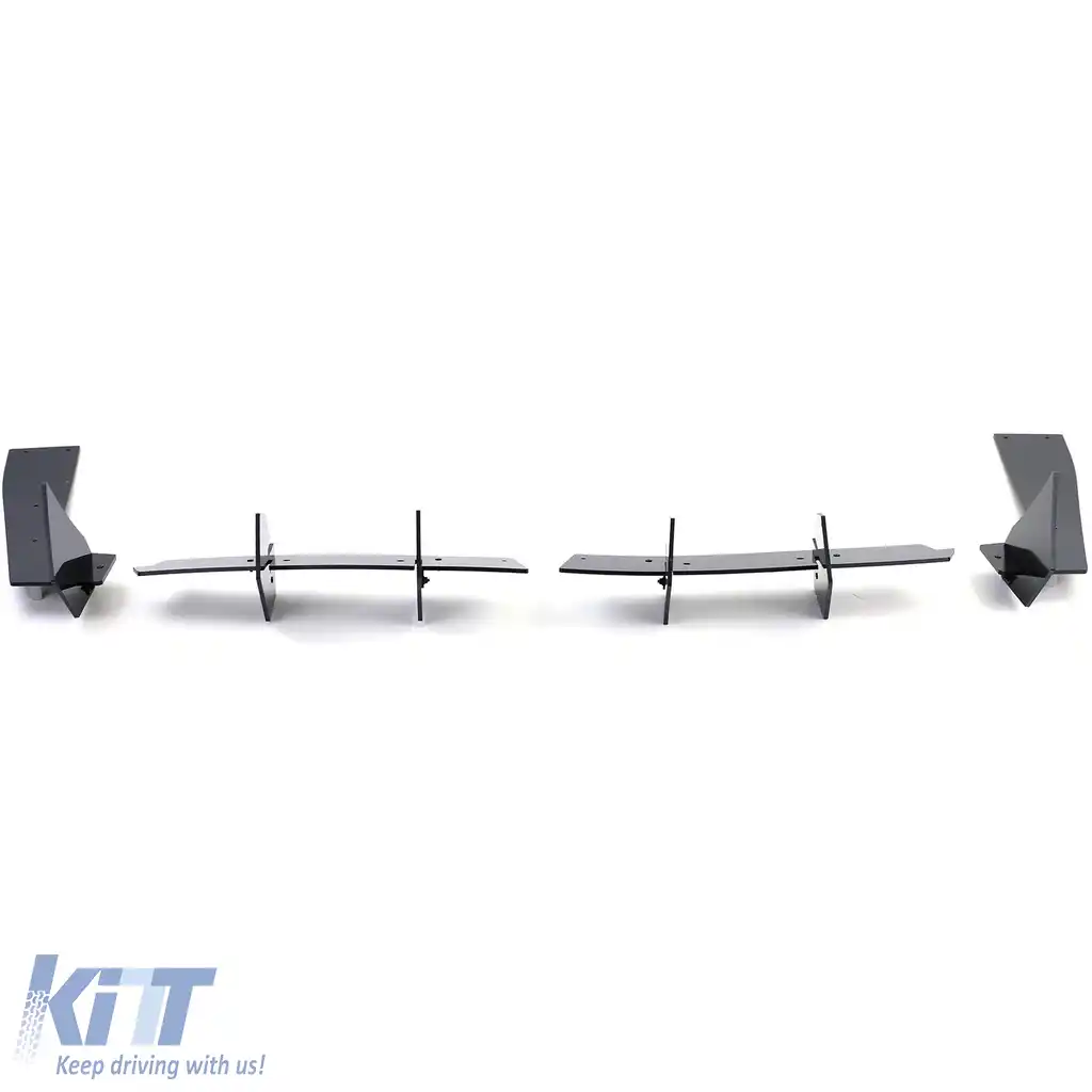 Extensie difuzor spate sport CUP lucios negru, potrivită pentru Ford Mustang GT MK6 din 14-image-6198296