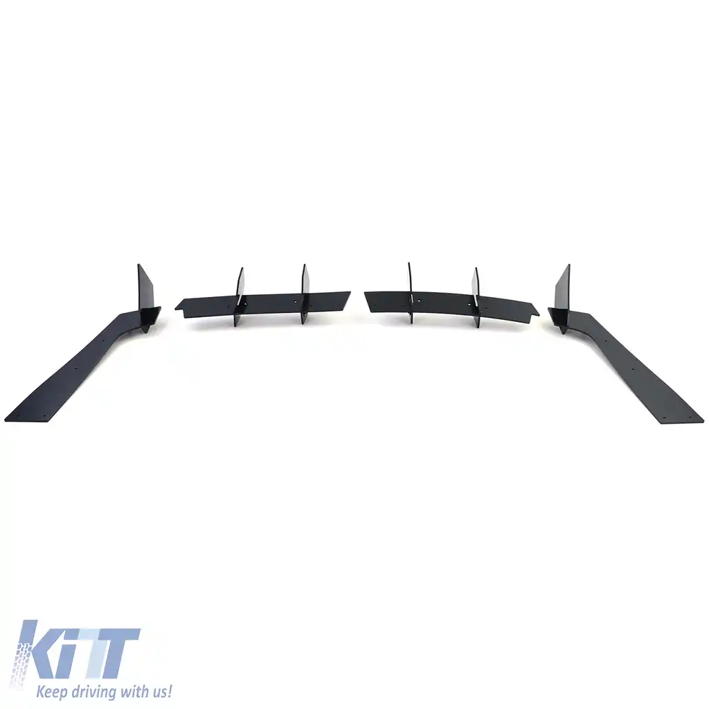 Extensie difuzor spate sport CUP lucios negru, potrivită pentru Ford Mustang GT MK6 din 14-image-6198298