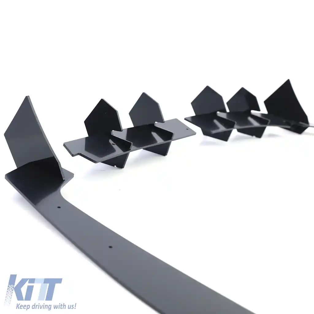 Extensie difuzor spate sport CUP lucios negru, potrivită pentru Ford Mustang GT MK6 din 14-image-6198299