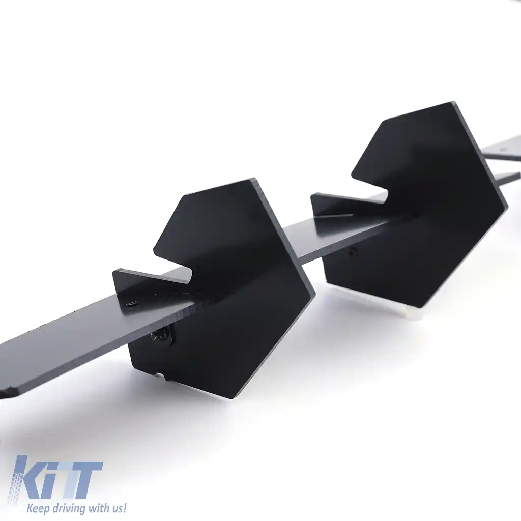 Extensie difuzor spate sport CUP lucios negru, potrivită pentru Ford Mustang GT MK6 din 14-image-6198300