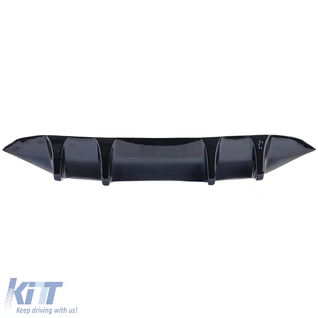 Extensie difuzor spate sport potrivită pentru bara de protecție Design-Line Mercedes C W205 18-21-image-6202588