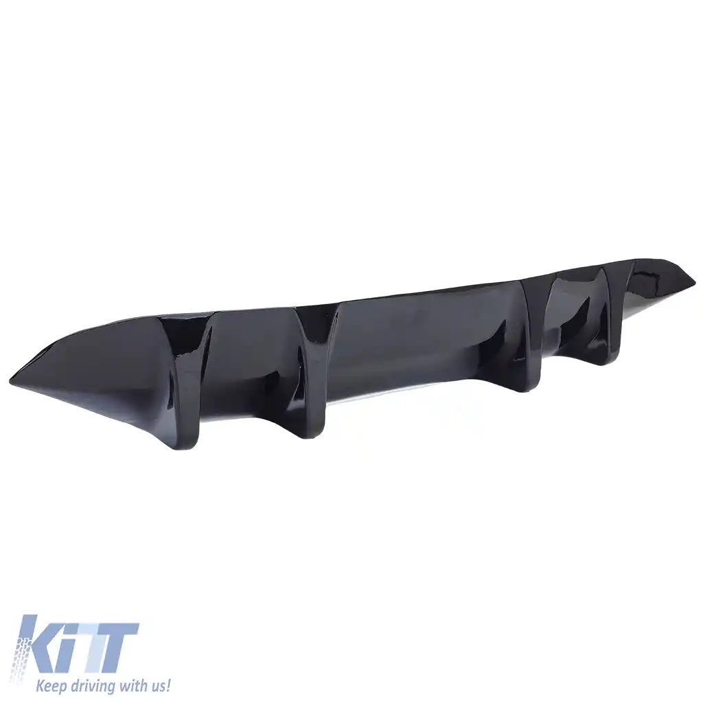 Extensie difuzor spate sport potrivită pentru bara de protecție Design-Line Mercedes C W205 18-21-image-6202589