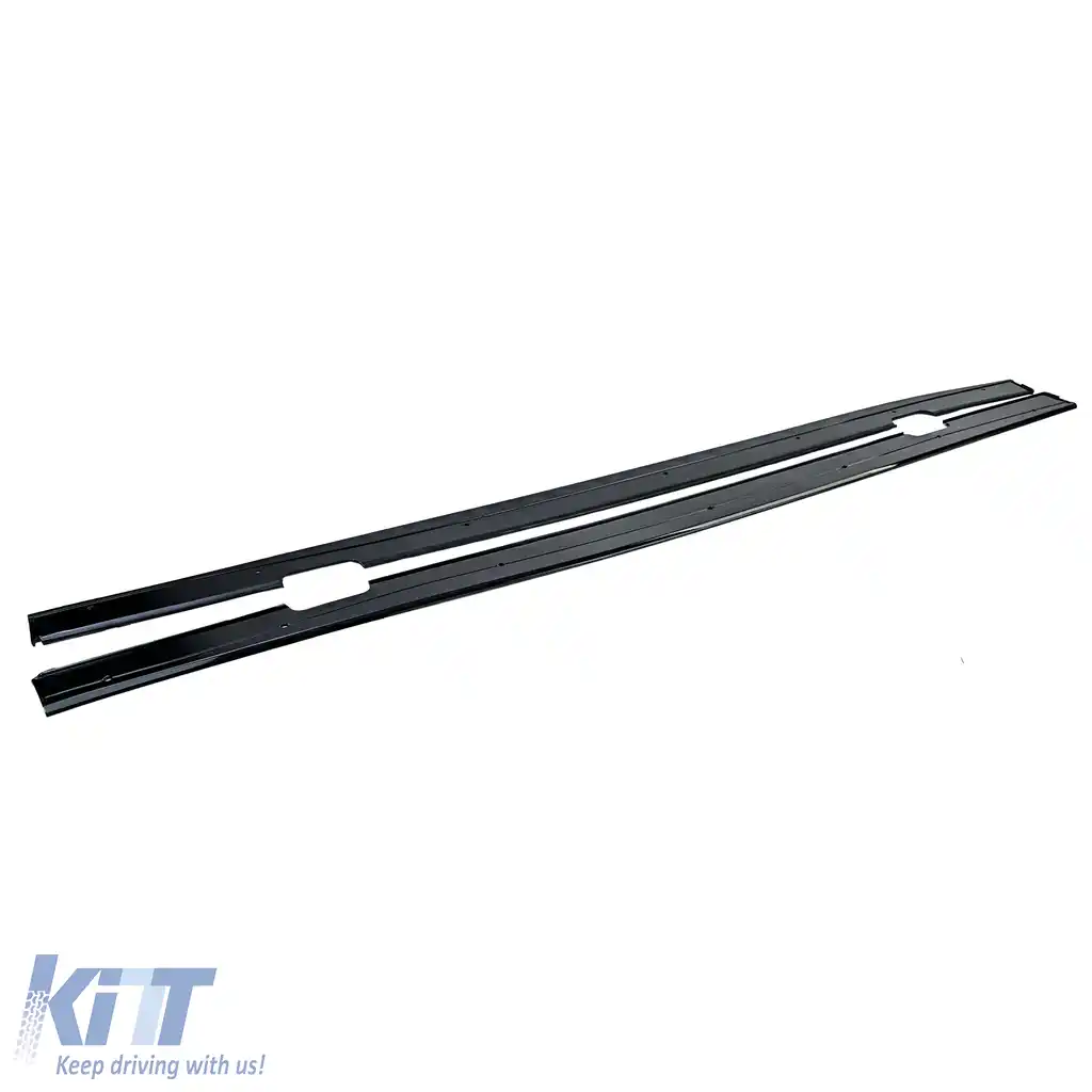Extensie fusta laterala neagra lucioasa potrivita pentru BMW Seria 3 E92 E93 Coupe Cabriolet-image-6210337