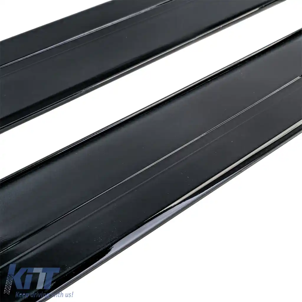 Extensie fusta laterala neagra lucioasa potrivita pentru BMW Seria 3 E92 E93 Coupe Cabriolet-image-6210341