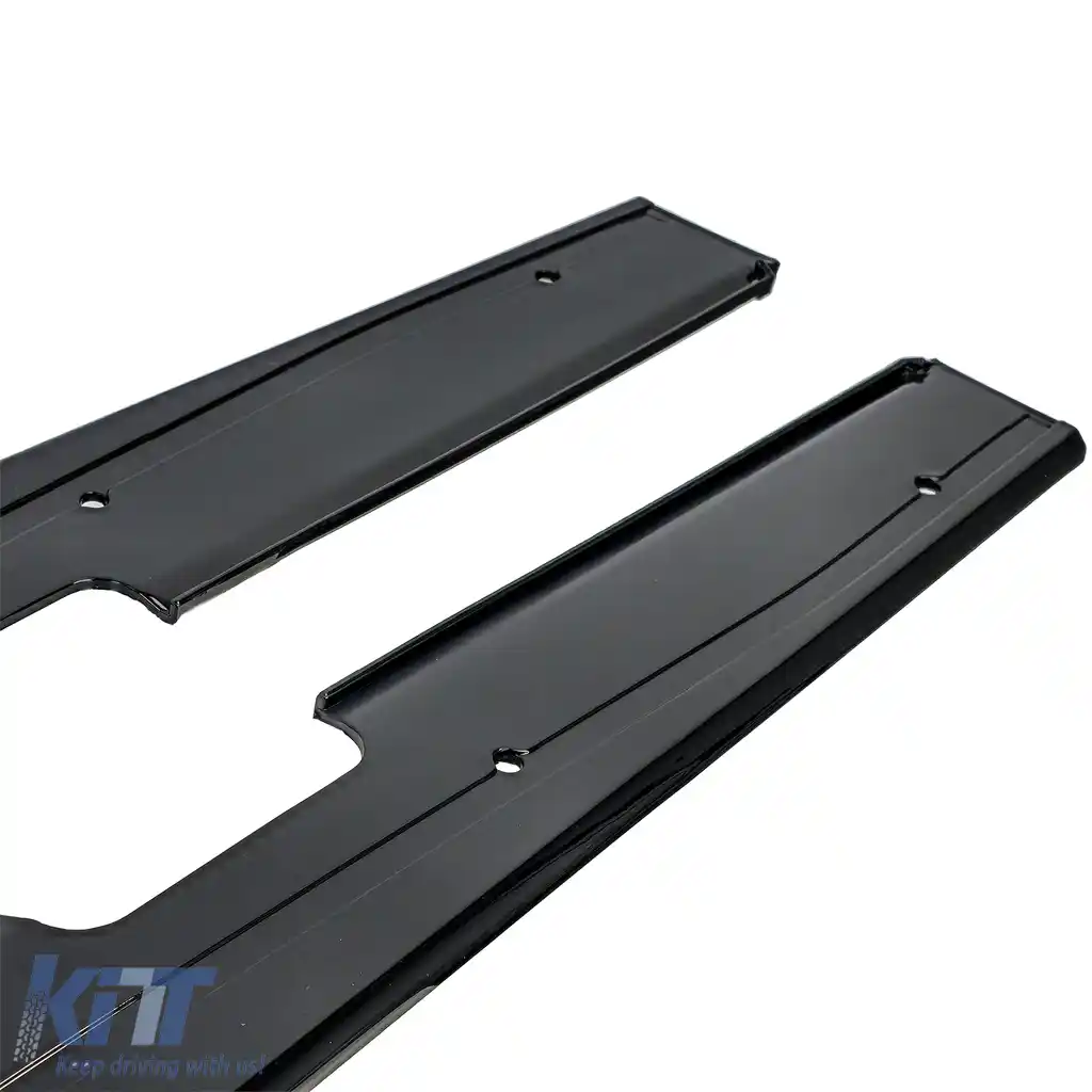 Extensie fusta laterala neagra lucioasa potrivita pentru BMW Seria 3 E92 E93 Coupe Cabriolet-image-6210342