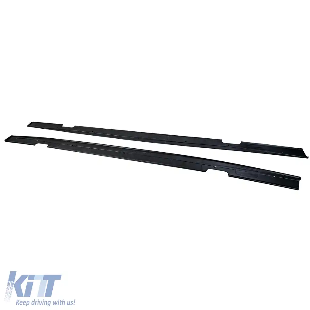 Extensie fusta laterala neagra lucioasa potrivita pentru BMW Seria 3 E92 E93 Coupe Cabriolet-image-6210343