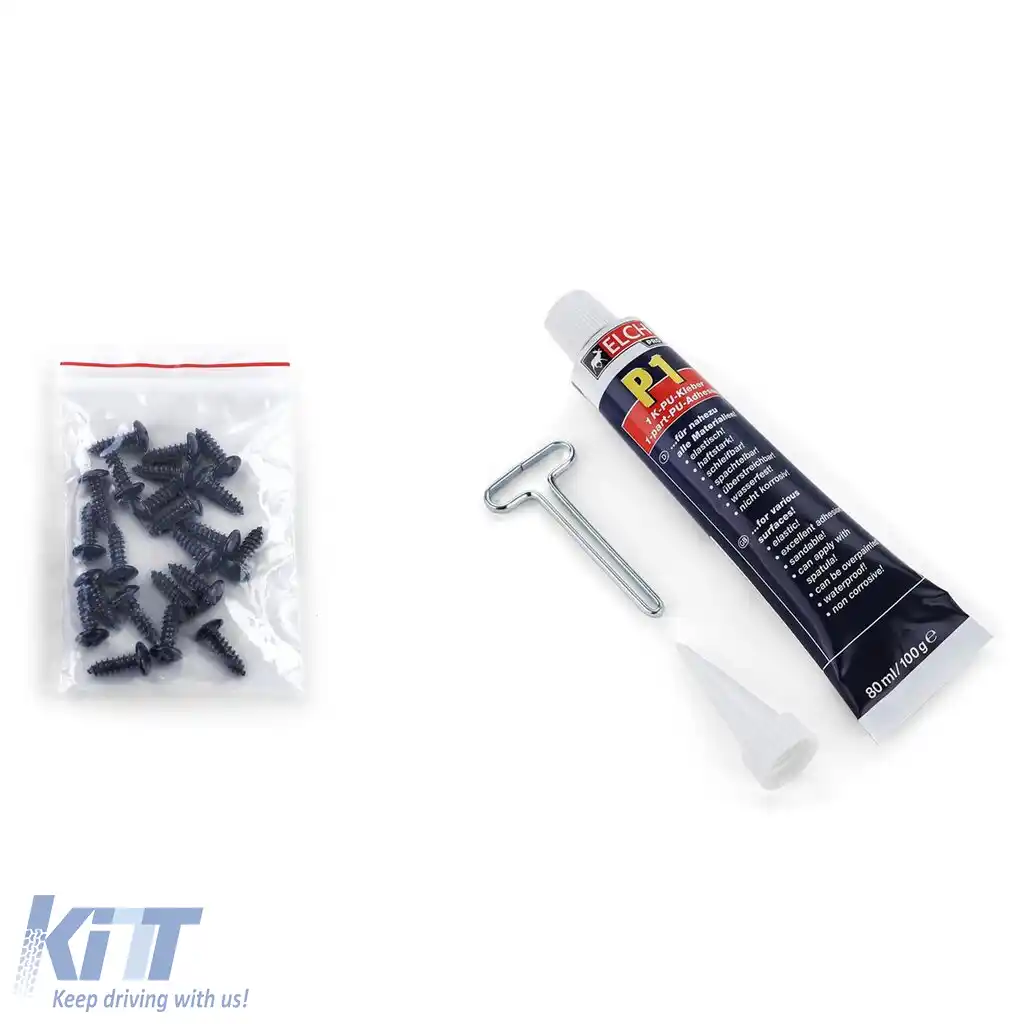 Extensie pentru praguri laterale negru lucios, potrivită pentru BMW Seria 2 F22 F23 din 13-image-6192613