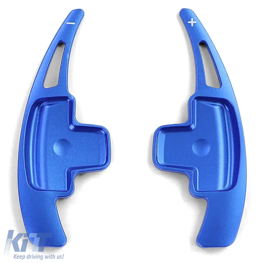 Extensie pentru schimbător de viteze cu palete din aluminiu albastru, potrivită pentru Mercedes ML W166 W251 SLK R172-image-6201565