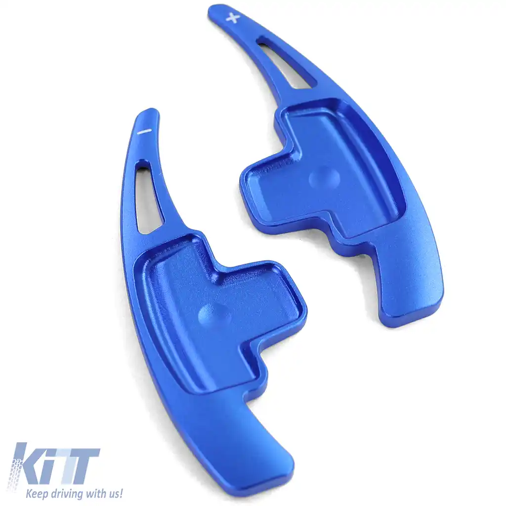 Extensie pentru schimbător de viteze cu palete din aluminiu albastru, potrivită pentru Mercedes ML W166 W251 SLK R172-image-6201570