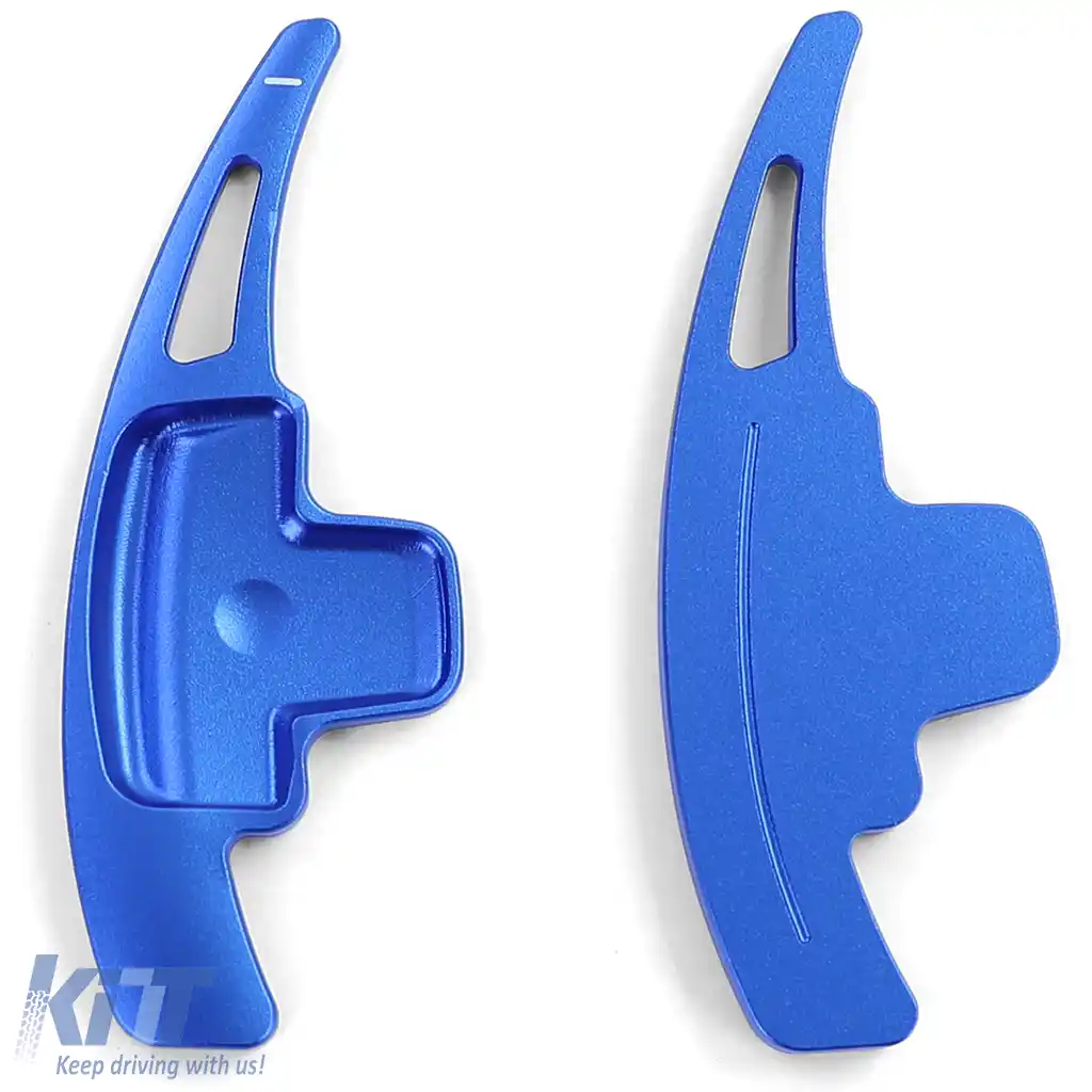 Extensie pentru schimbător de viteze cu palete din aluminiu albastru, potrivită pentru Mercedes W176 W246 W212 C207 A207 S212-image-6203482