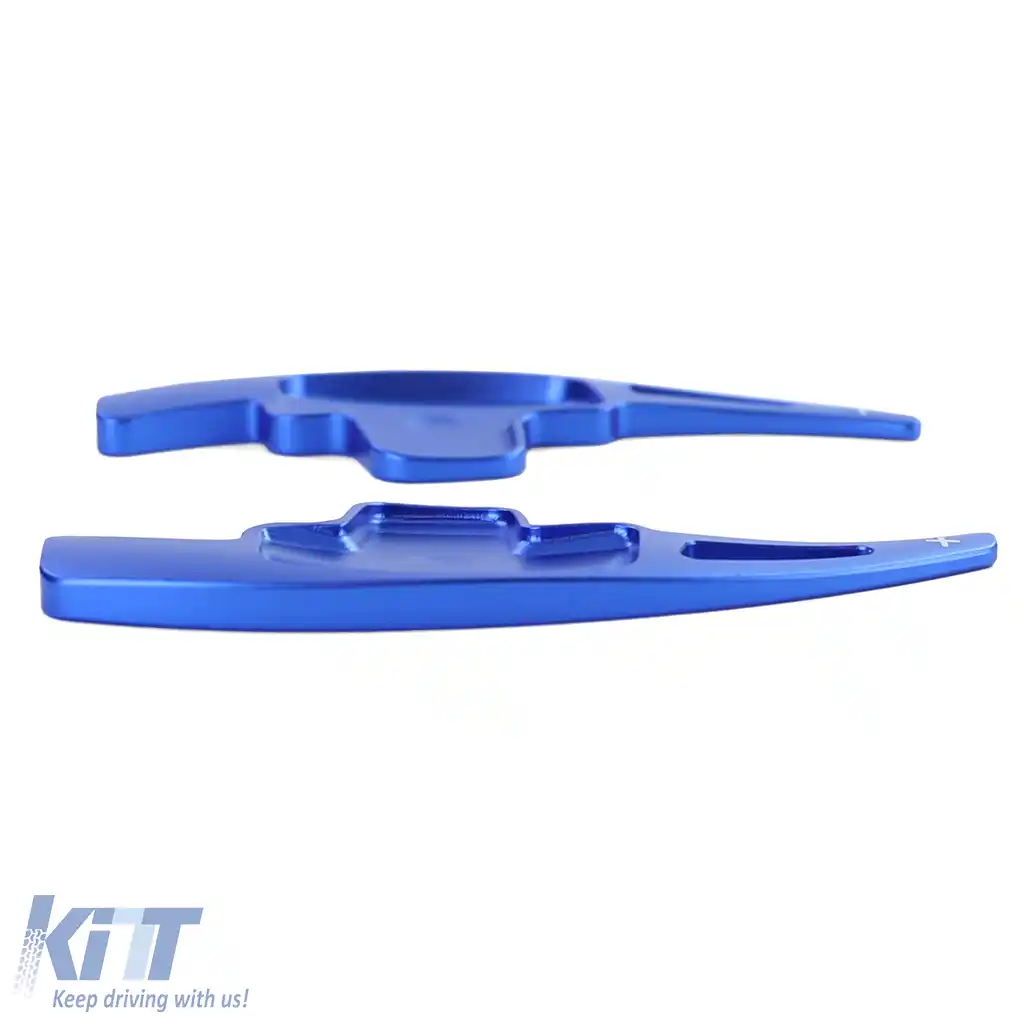 Extensie pentru schimbător de viteze cu palete din aluminiu albastru, potrivită pentru Mercedes W176 W246 W212 C207 A207 S212-image-6203484