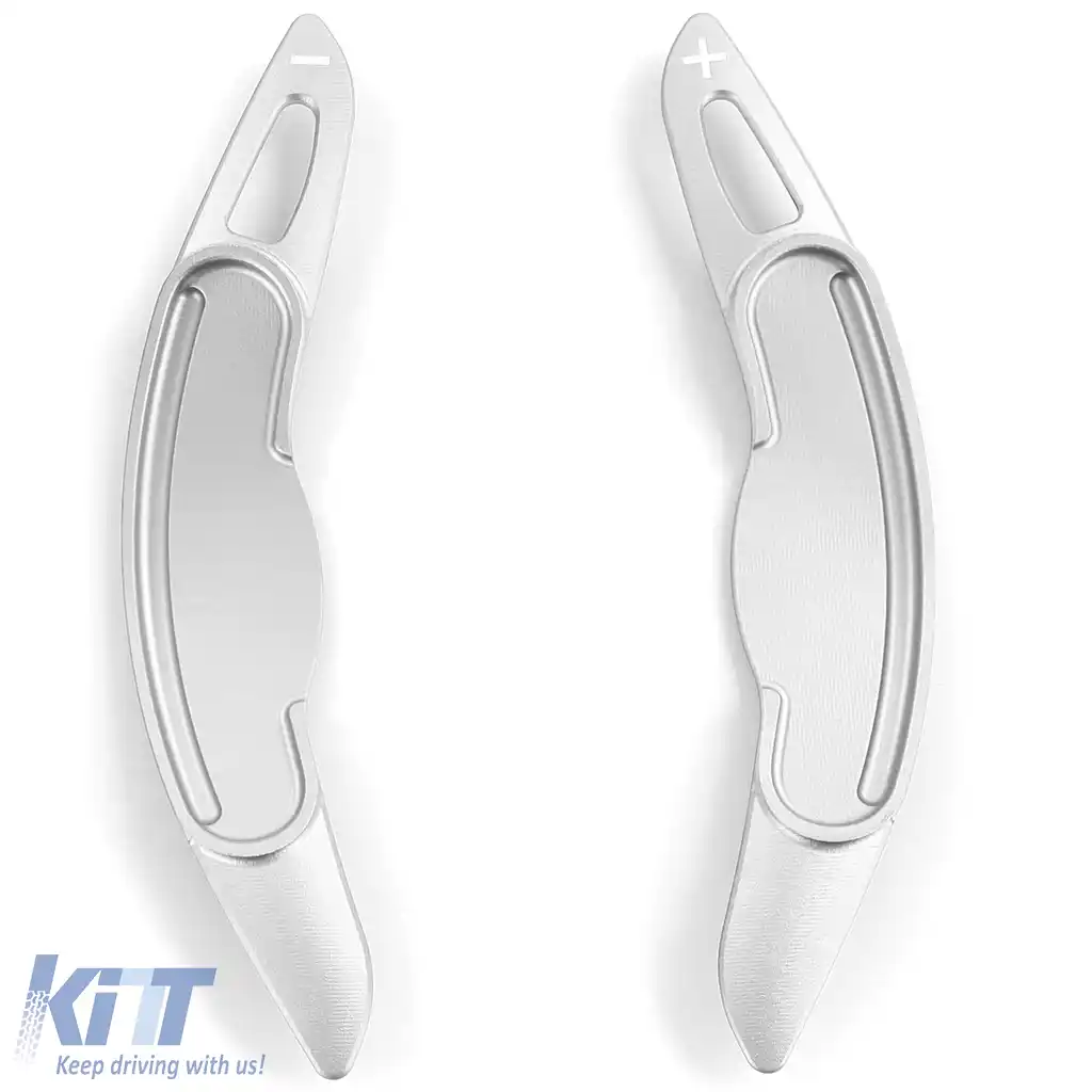 Extensie pentru schimbător de viteze din aluminiu argintiu, potrivită pentru Mini Cooper F55 F56 Cabriolet F57-image-6206600