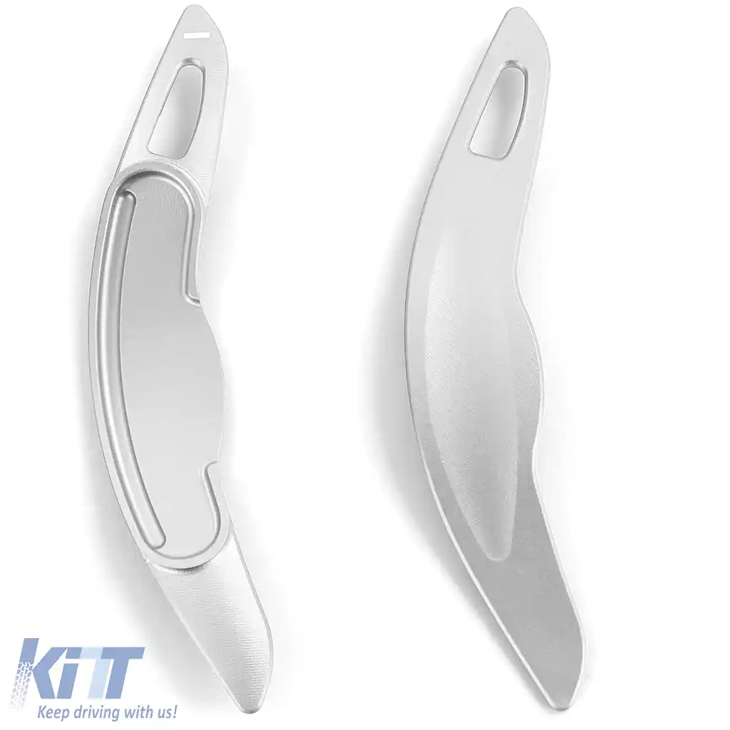 Extensie pentru schimbător de viteze din aluminiu argintiu, potrivită pentru Mini Cooper F55 F56 Cabriolet F57-image-6206602