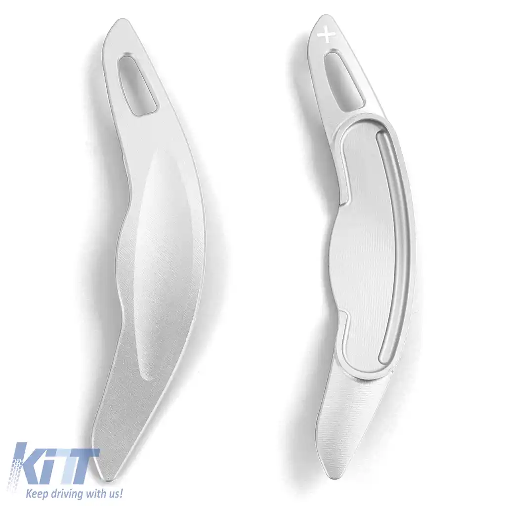 Extensie pentru schimbător de viteze din aluminiu argintiu, potrivită pentru Mini Cooper F55 F56 Cabriolet F57-image-6206603