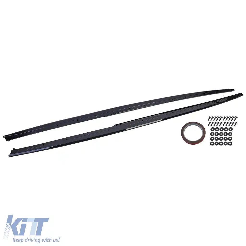 Extensie Prag Gloss Black potrivită pentru BMW Seria 3 F30 F31 2011-2019-image-6205869