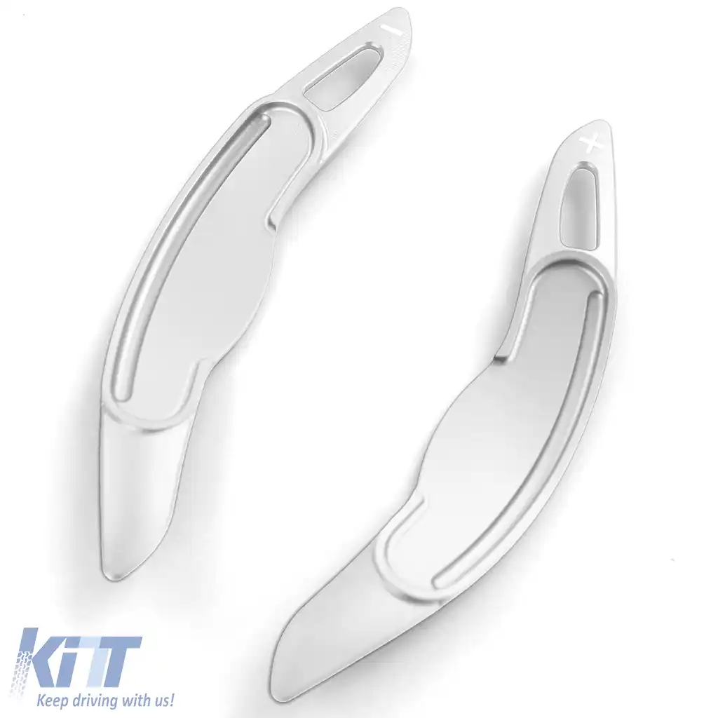 Extensie schimbător de viteze din aluminiu argintiu, potrivită pentru Mini Clubman F54 Countryman F60-image-6201381