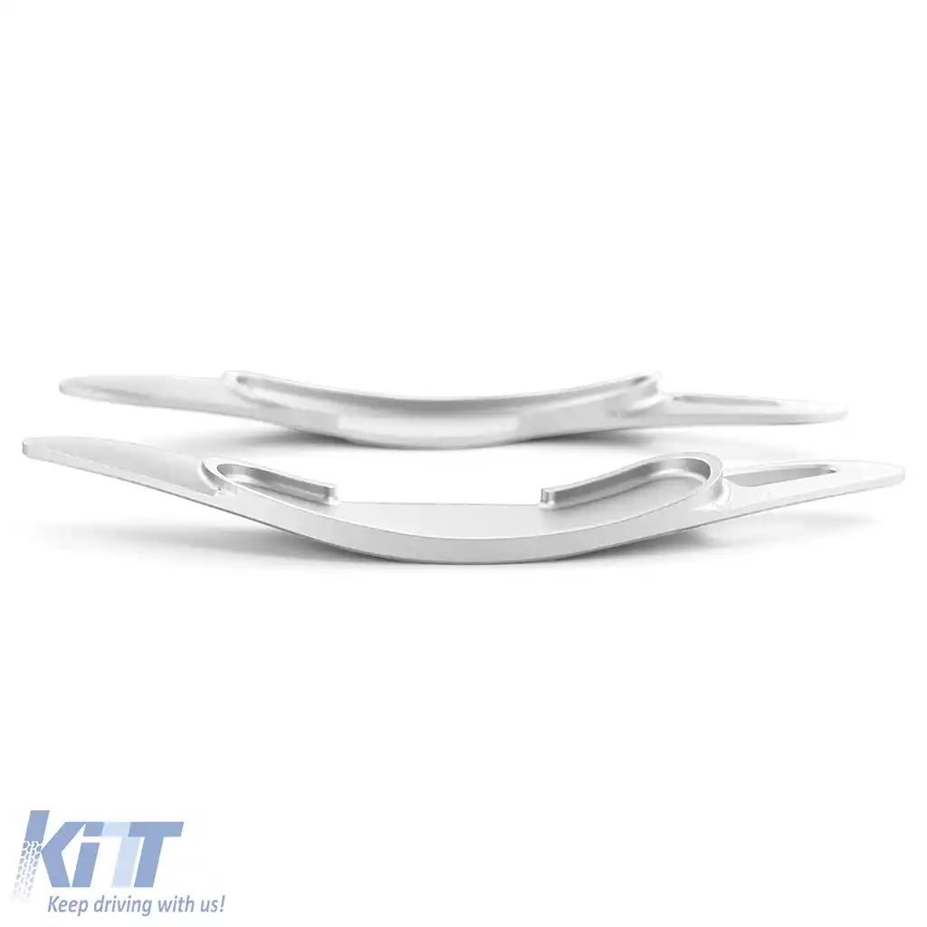 Extensie schimbător de viteze din aluminiu argintiu, potrivită pentru Mini Clubman F54 Countryman F60-image-6201384