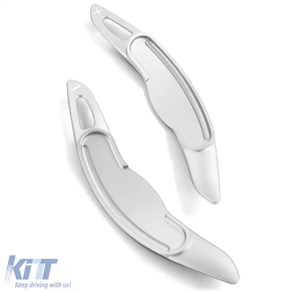Extensie schimbător de viteze din aluminiu argintiu, potrivită pentru Mini Clubman F54 Countryman F60-image-6201385