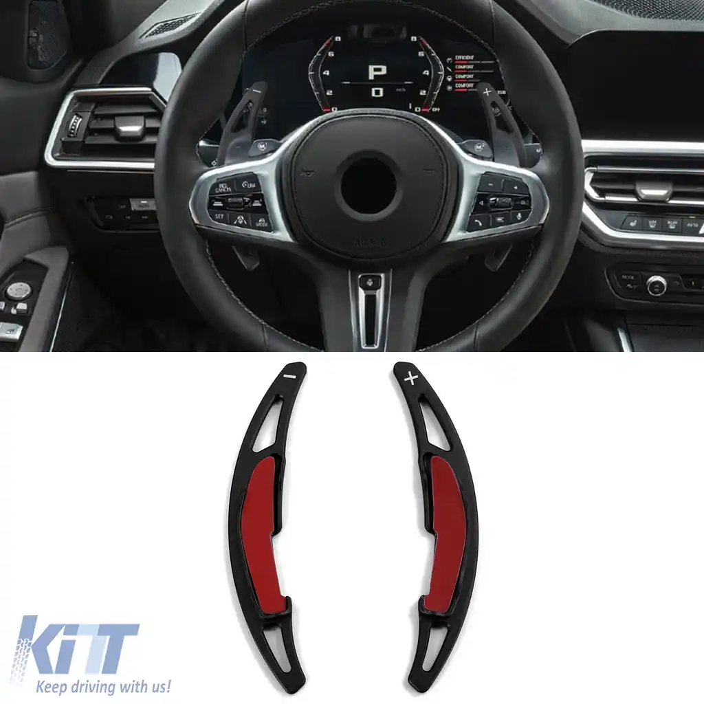 Extensie schimbător de viteze din aluminiu negru, potrivită pentru BMW X5M F85 X6M F86 14-19