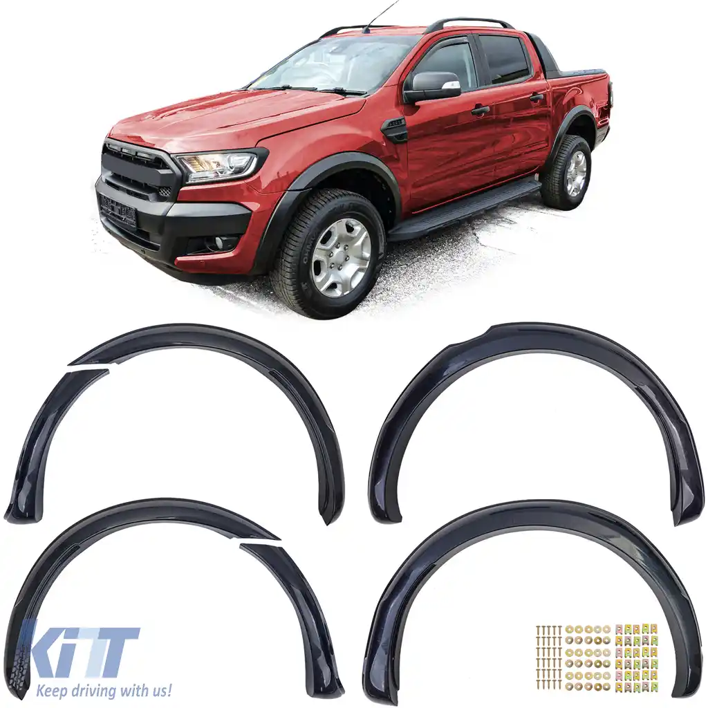 Extensii aripă fender MICI potrivite pentru Ford Ranger T6 T7 T8 12-22