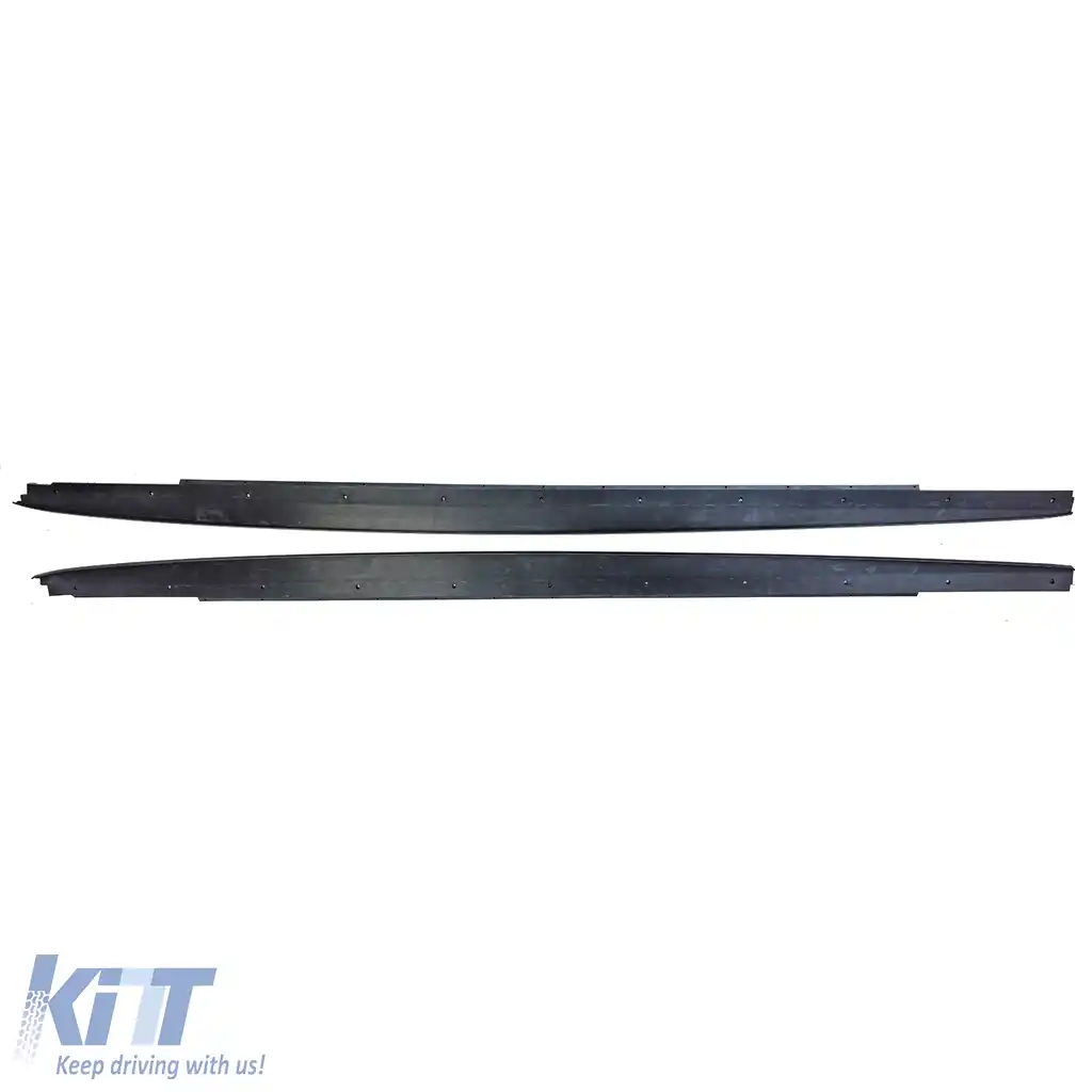 Extensii de praguri laterale negru lucios potrivite pentru BMW Seria 5 G30 G31 din 2017-image-6204854