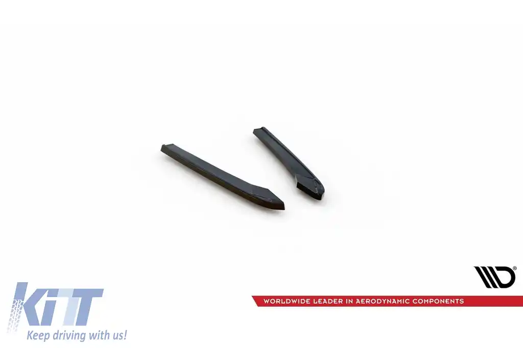 Extensii laterale Maxton Design potrivite pentru bara spate a Audi A4 B9 după 2019, lac negru-image-6140140