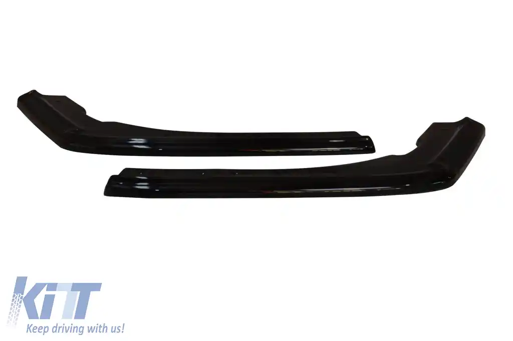 Extensii laterale Maxton Design potrivite pentru bara spate M Technik pe BMW Seria 3 F30 sedan 2015-2018, lac negru