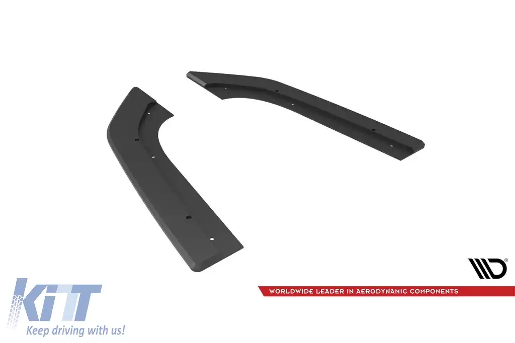 Extensii laterale Maxton Design potrivite pentru bara spate RS a Audi RS3 sedan după 2020, negru mat-image-6235767