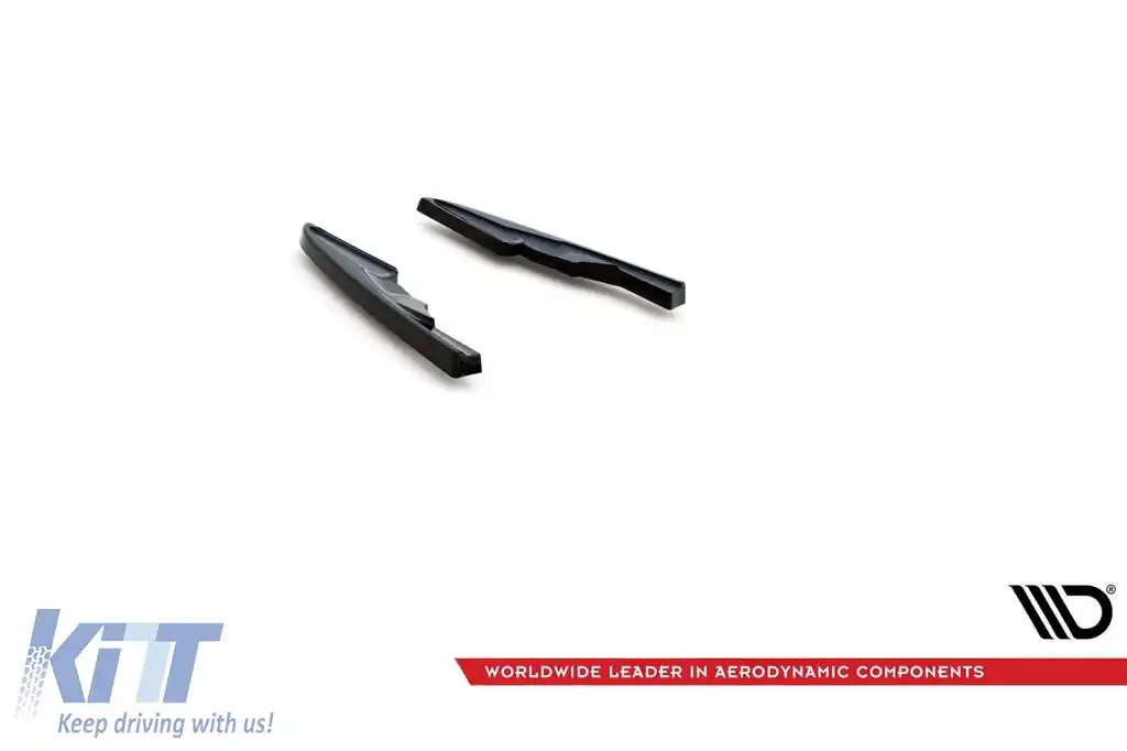 Extensii laterale Maxton Design potrivite pentru bara spate a Audi RSQ8 MK1 după 2019, lac negru