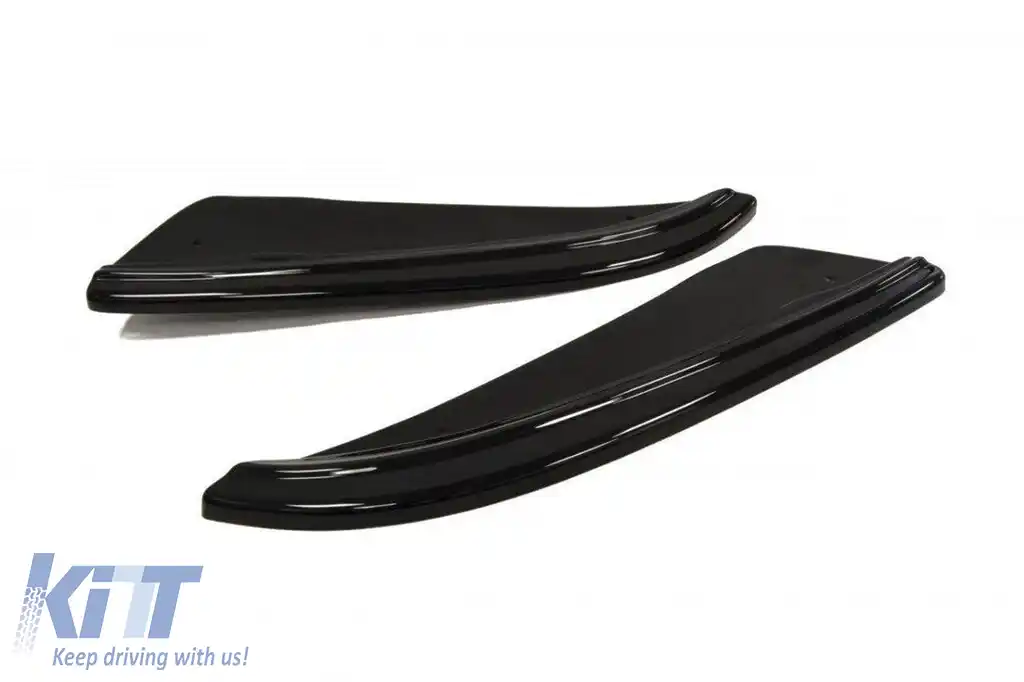 image-1-Extensii laterale Maxton Design potrivite pentru bara de protecție spate standard a BMW Seria 5 GT F07 2009-2013, lac negru