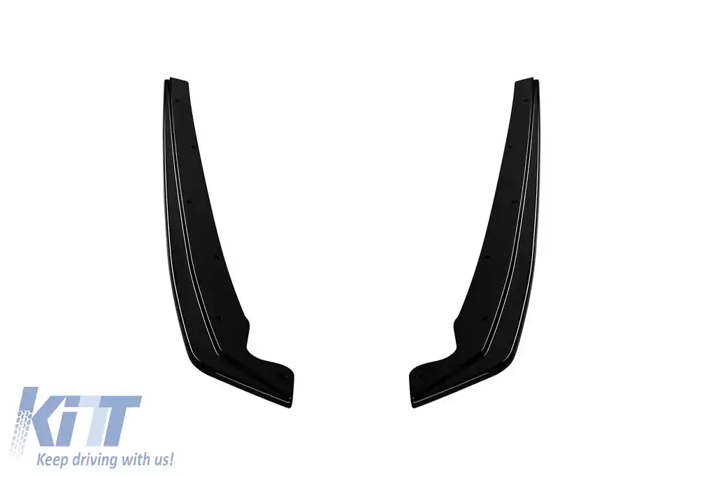 Extensii pentru lateralele bara spate, potrivite pentru BMW Seria 5 G30, G38 2018-2022, negru lucios