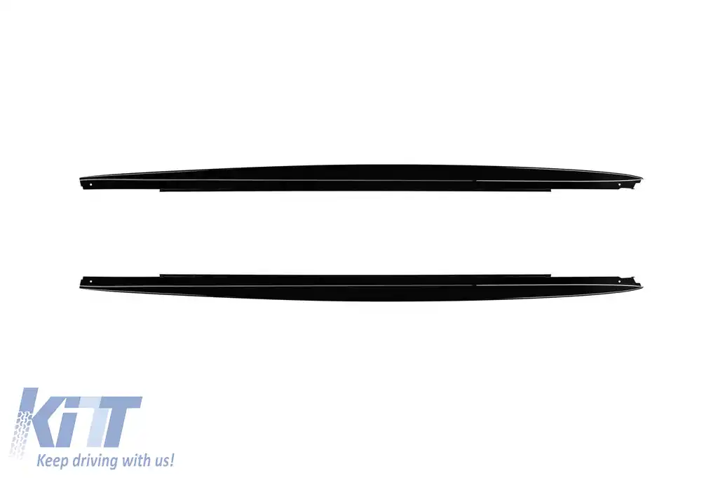 Extensii pentru прагове в стил M Performance Design Design, подходящи за BMW 5 Series G30 M-Technic прагове след 2017 г., гланцово черно