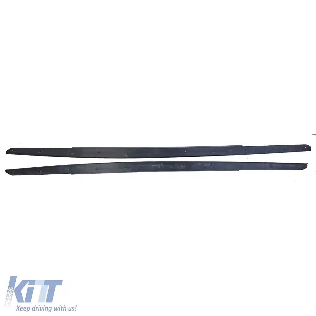 Extensii pentru praguri laterale negru lucios, potrivite pentru BMW Seria 5 F10 F11 2010-2017-image-6209204