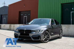 Extensii Praguri Laterale compatibil cu BMW Seria 3 F30 F31 (2011-up) M-Performance Design-image-6020385